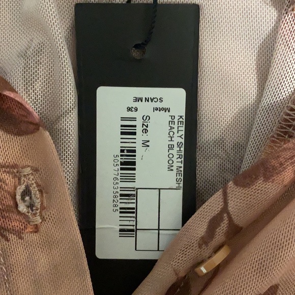 Motel sheer collared shirt - Picture 4 of 6